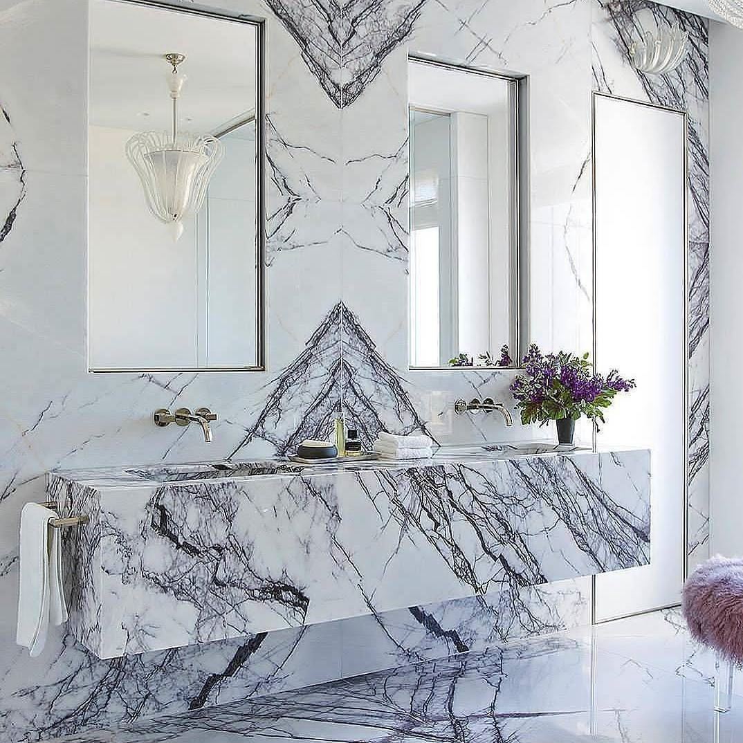 amethyst marble floor and decor