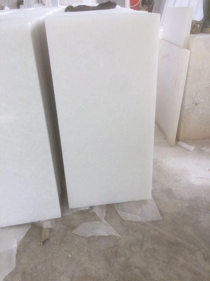 Polished Vietnam Crystal White Marble Tile And Slab