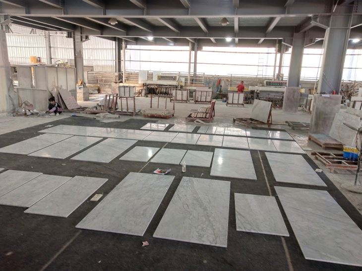 Italian Bianco Carrara Marble Tile