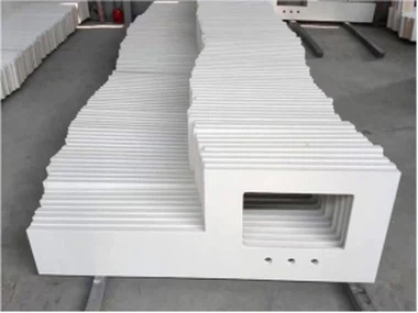 Čista bela boja kvarca Vanity top