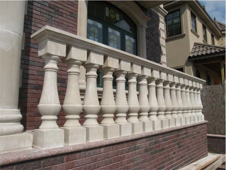 Limestone Railing