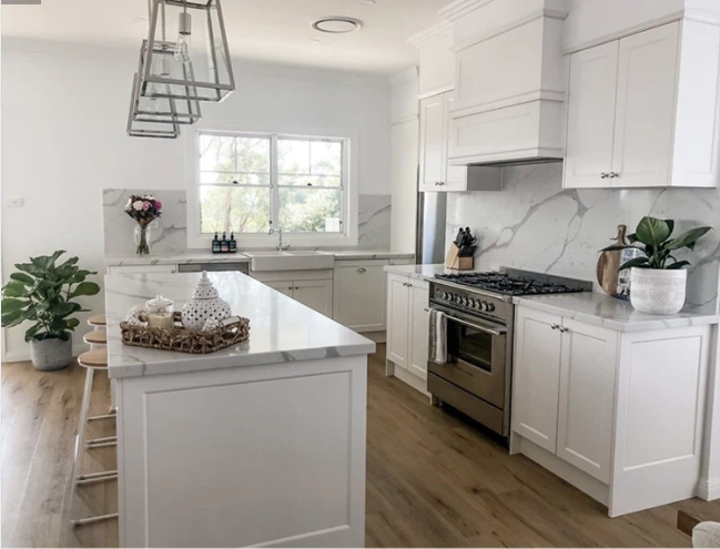 Bianco White Calacatta Quartz Countertops Price