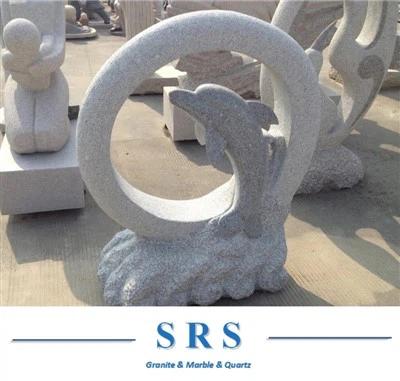 Vrtna rukotvorina granitne skulpture